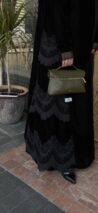 عباية مخمل وجوبير حرير